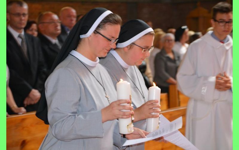 Zduńska Wola: Śluby wieczyste S. M. Urszuli i S. M. Marty